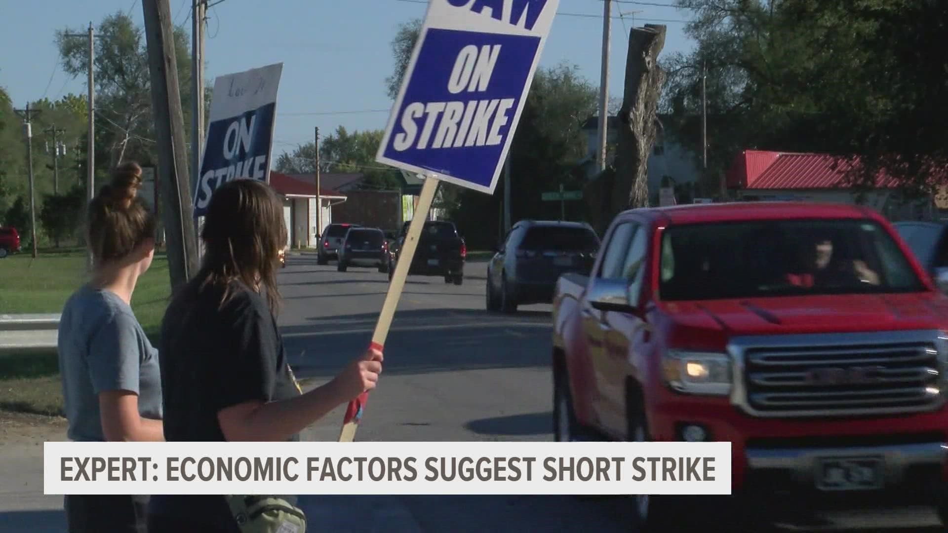 Vivid Tax Advisory Services President Cameron McCarty told Local 5 it's too early to tell how the strike will impact John Deere stockholders.