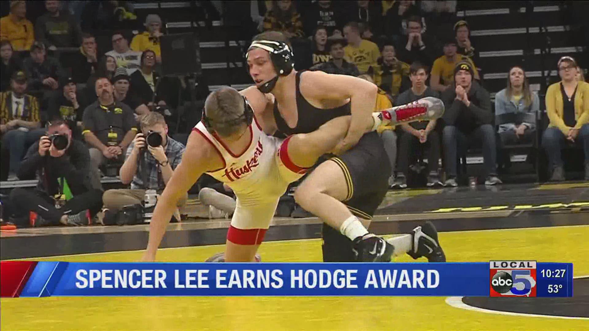 The Hodge Trophy is considered the top award in college wrestling.
