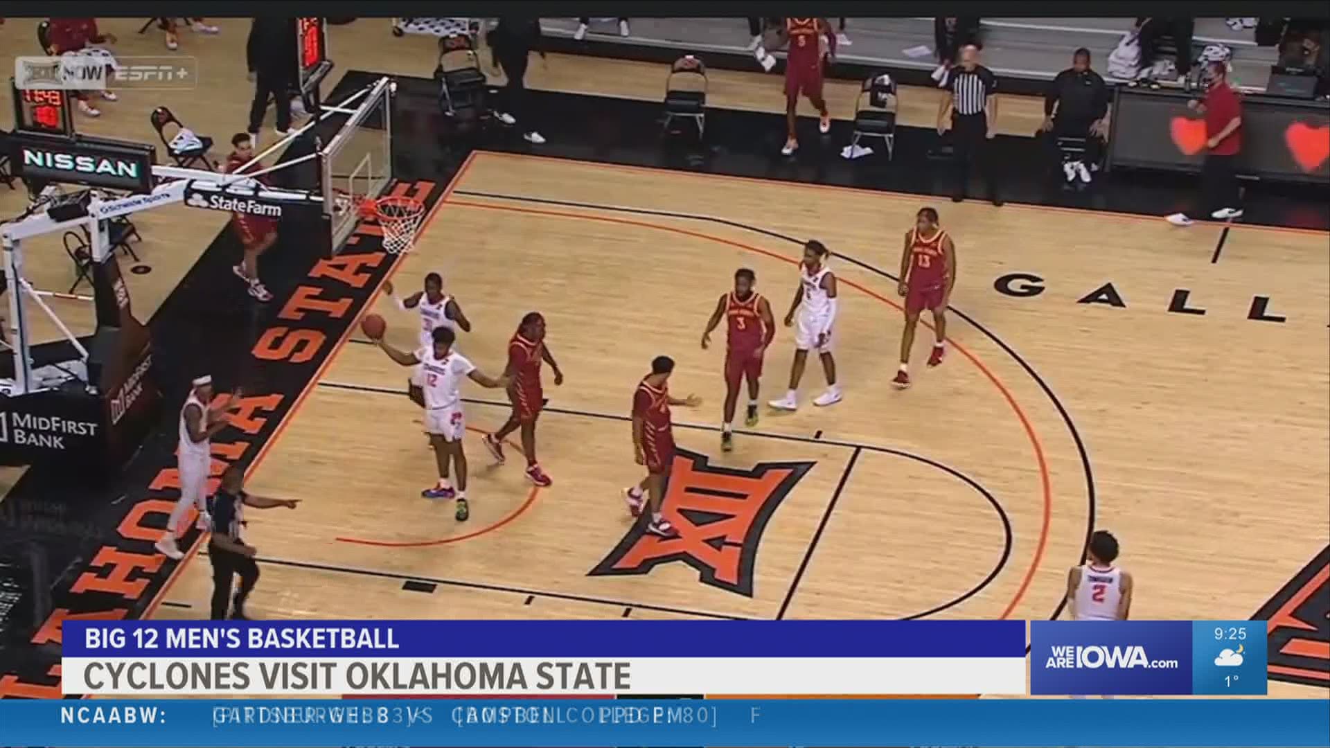 Jalen Coleman-Lands scored 17 points for Iowa State.