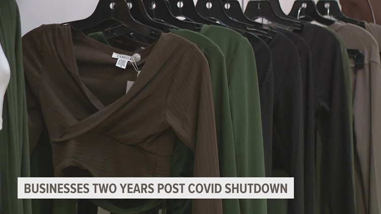 Iowa business owners reflect 2 years after COVID shutdown