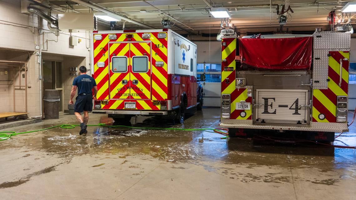 Des Moines Fire Department closes old Station 4, moves to new facility