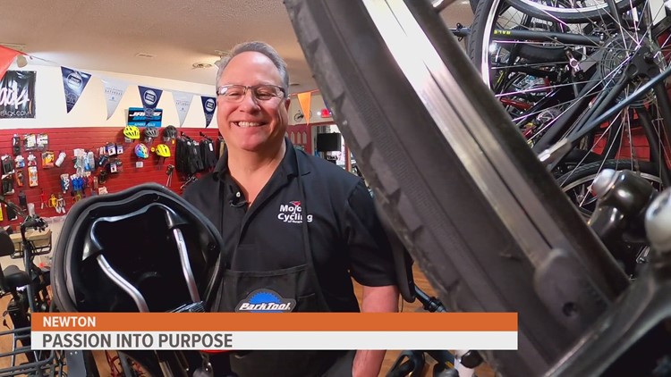 Newton bike shop owner's passion project aims to encourage more reading