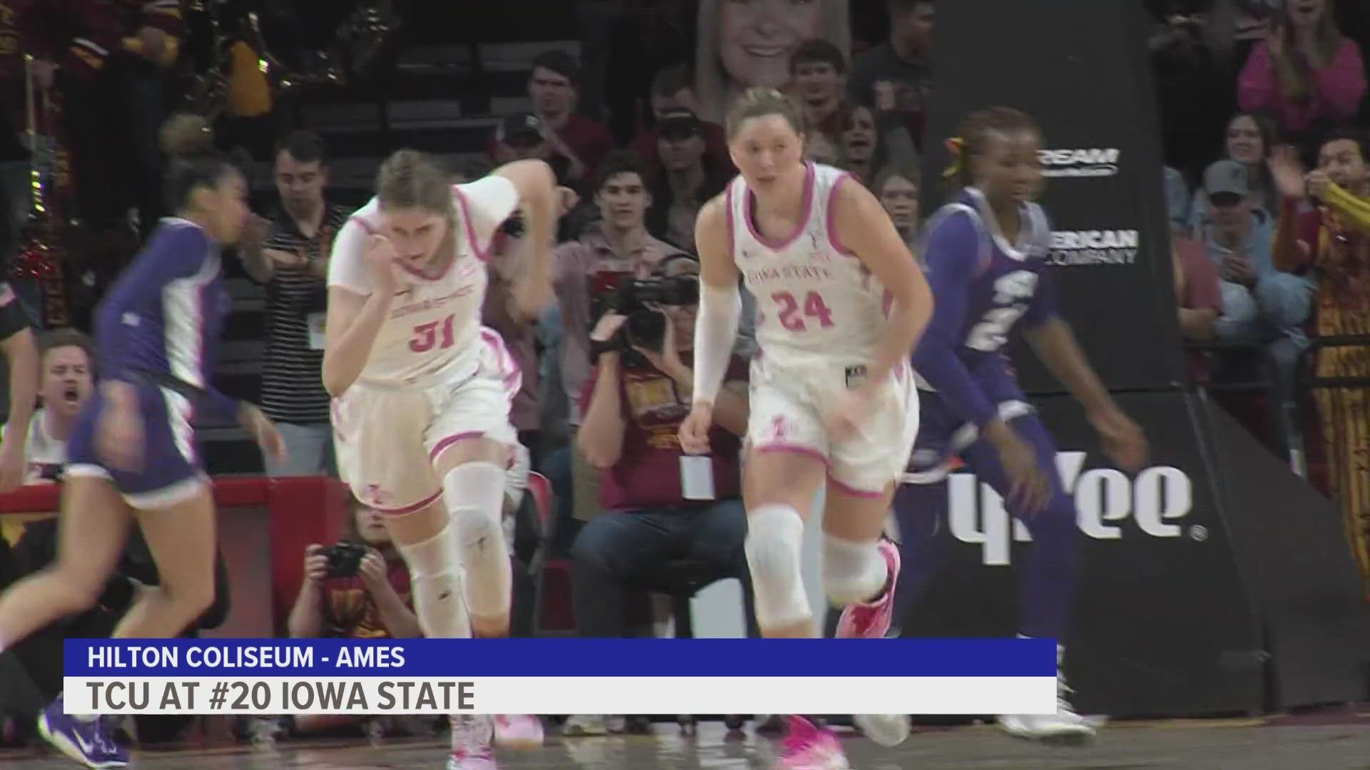 Joens entered with 2,880 career points, putting her 18th in NCAA Division I women’s basketball history for career scoring.