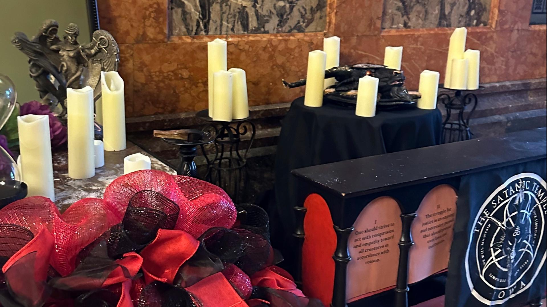 The Satanic Temple Iowa's application for a display and event in December 2024 was denied, a decision that the organization says violated its members' rights.