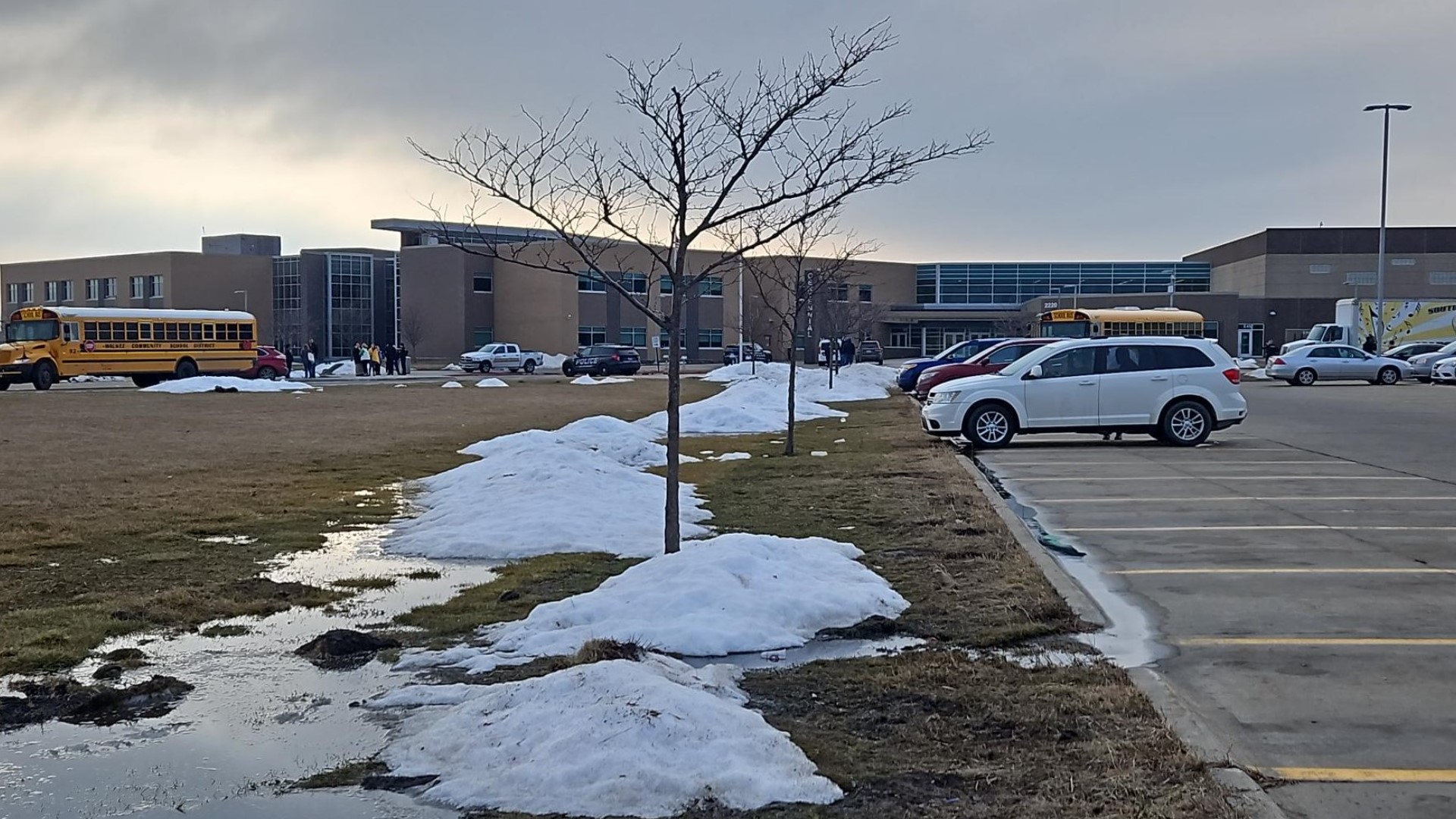 The "not credible" threat interrupted and eventually canceled the Iowa High School Speech Association's State Large Group Contest on Saturday.