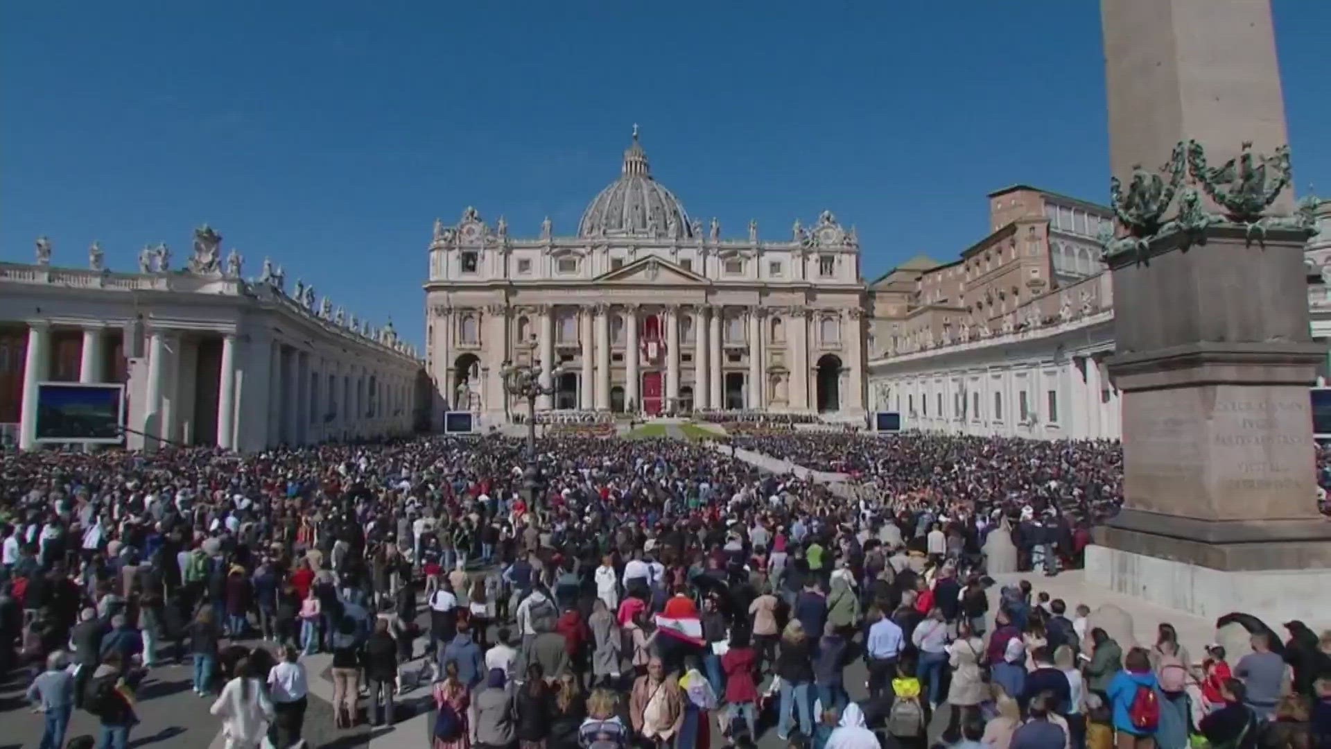 The pope's Easter message is known by its Latin name, "Urbi et Orbi," which means “to the city and the world.”