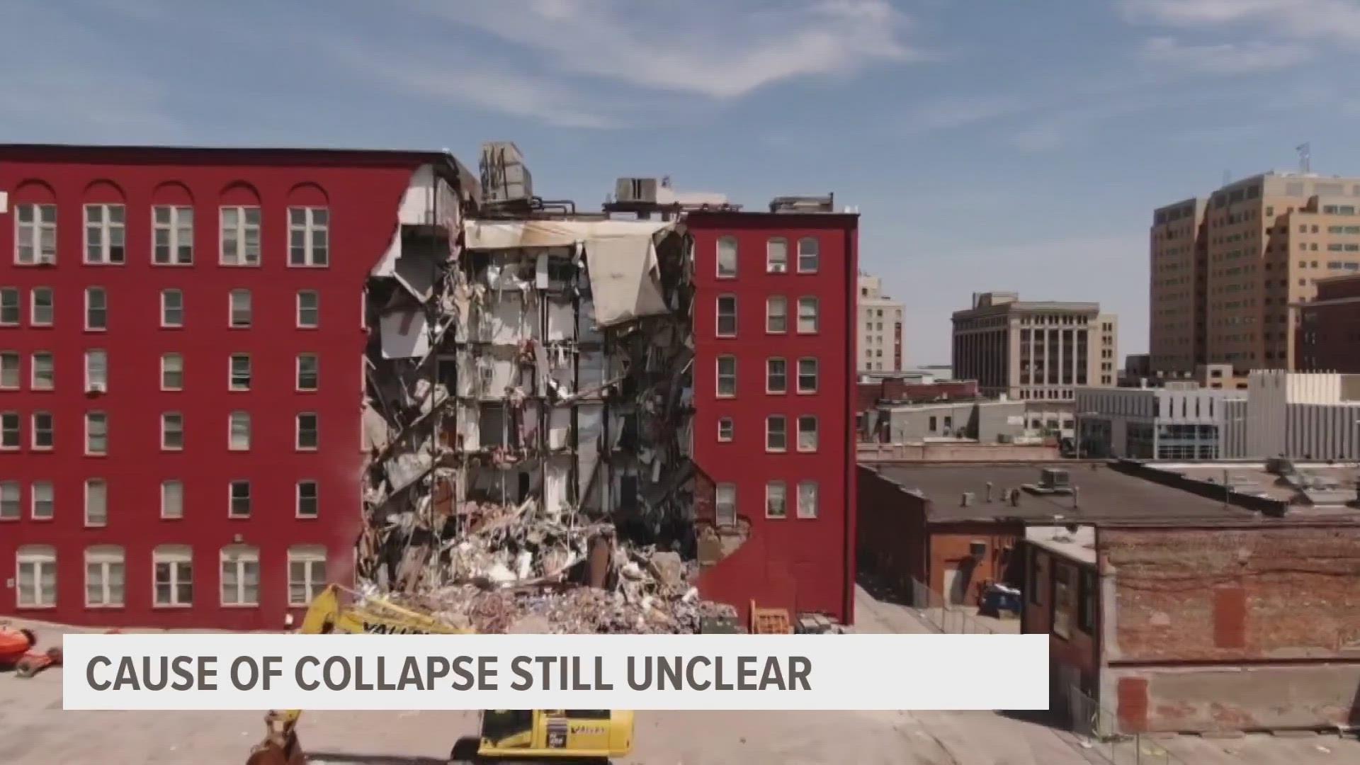 The City fined Wold for failing to maintain the building in a "safe, sanitary, and structurally sound condition," citing the collapse on Sunday evening.