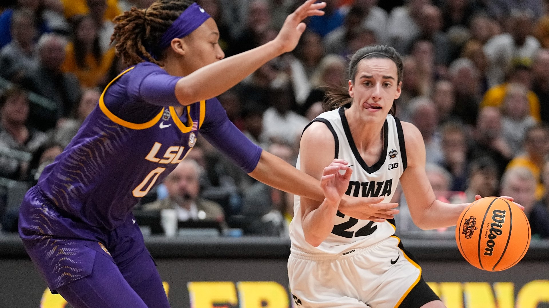 LSU won a national championship in front of millions of viewers. Caitlin Clark, Jasmine Carson, Angel Reese and Kim Mulkey took center stage.