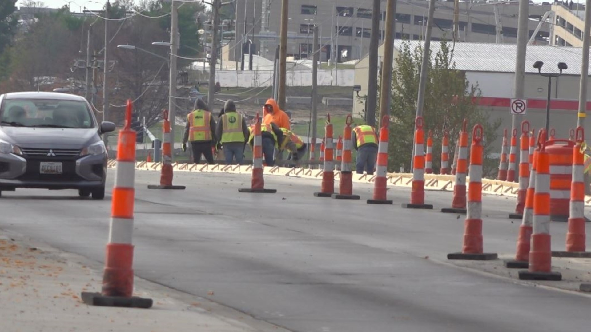 Since 2019, parts of Fleur Drive in Des Moines have been under near-constant construction. But city engineer Steven Naber has some good news: it's nearly done.