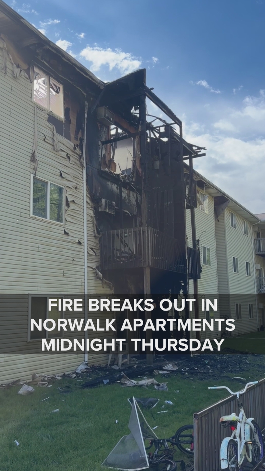 Residents in Norwalk apartment complex now without a home after ...