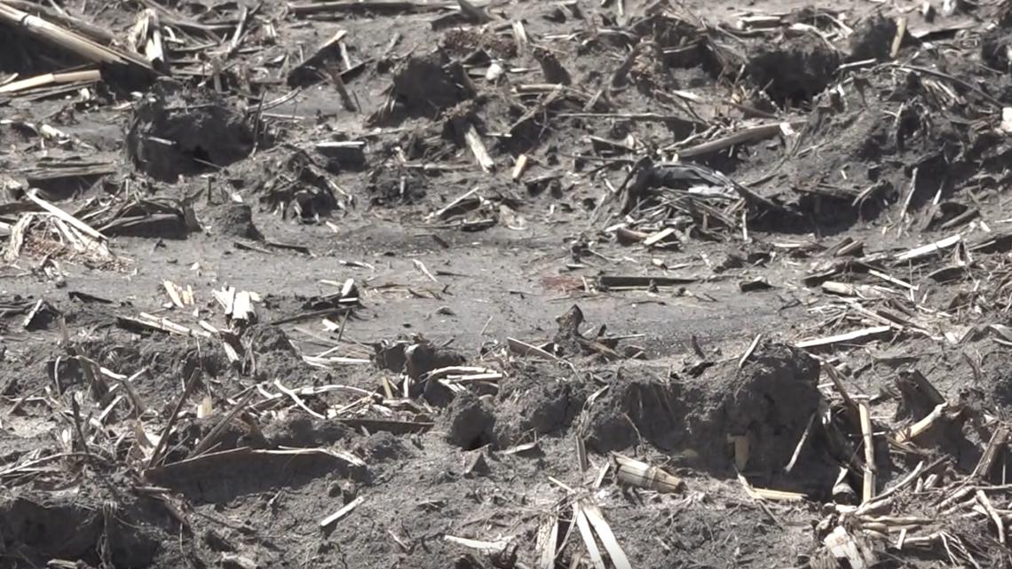 Central Iowa farmers patiently awaiting dry conditions to begin planting