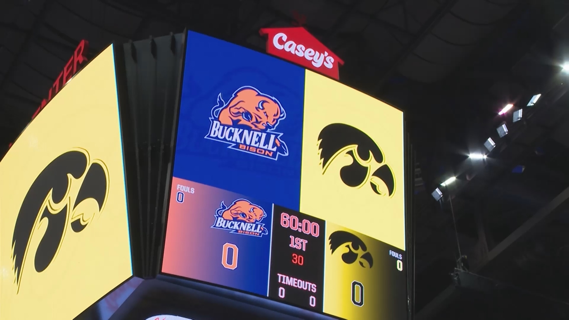 Hawkeyes men's basketball game at Casey's Center expected to bring around $200k to local economy