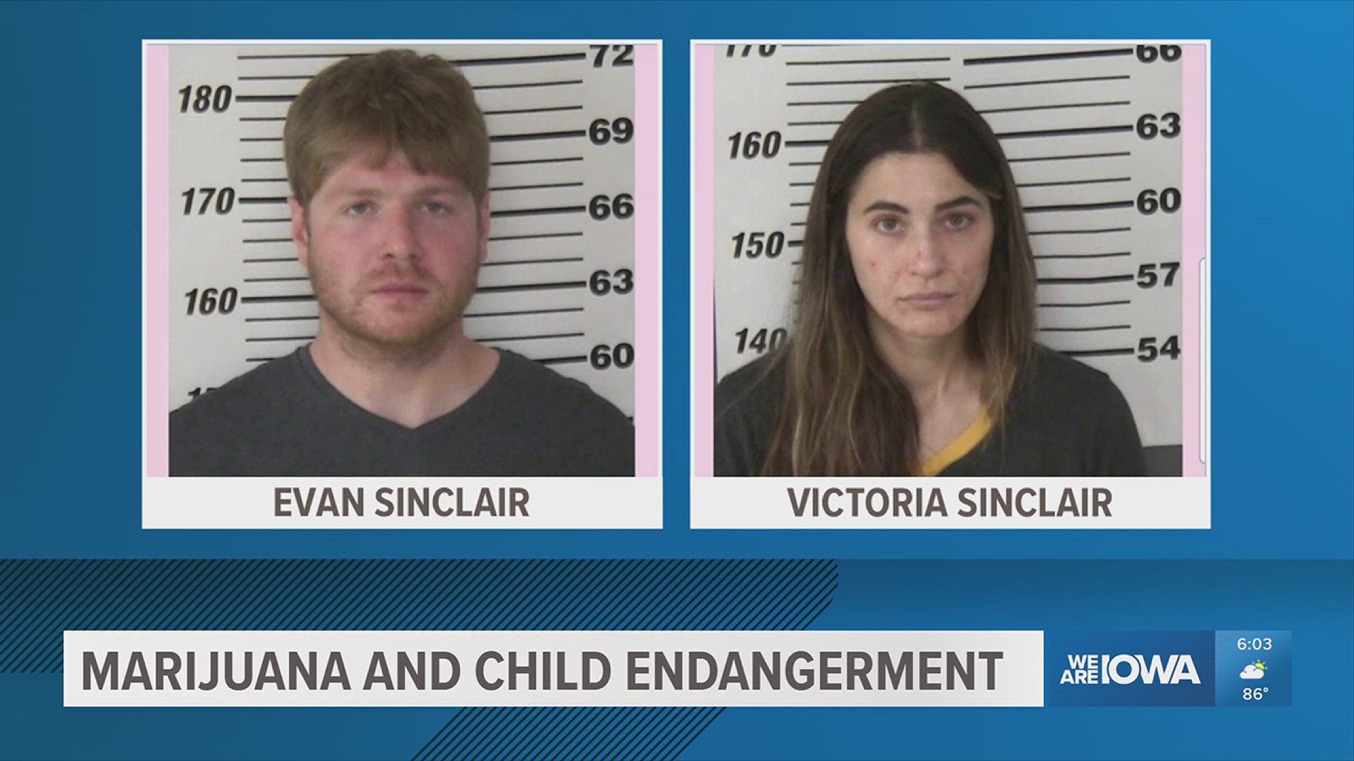 Evan and Victoria Sinclair face charges on May 28