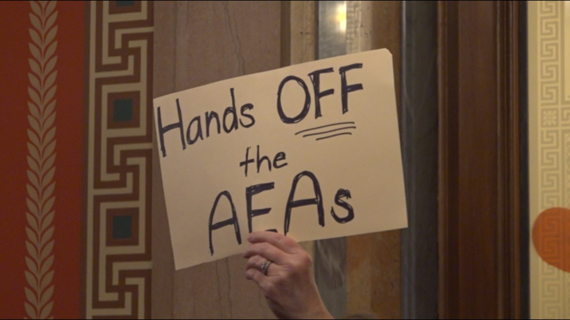 AEAs across the state are seeing a decrease in workers after Gov. Reynolds signed a law giving schools more control of funds for AEA services.