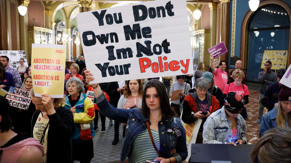 Roe v. Wade Court rulings in Iowa, other GOPled states