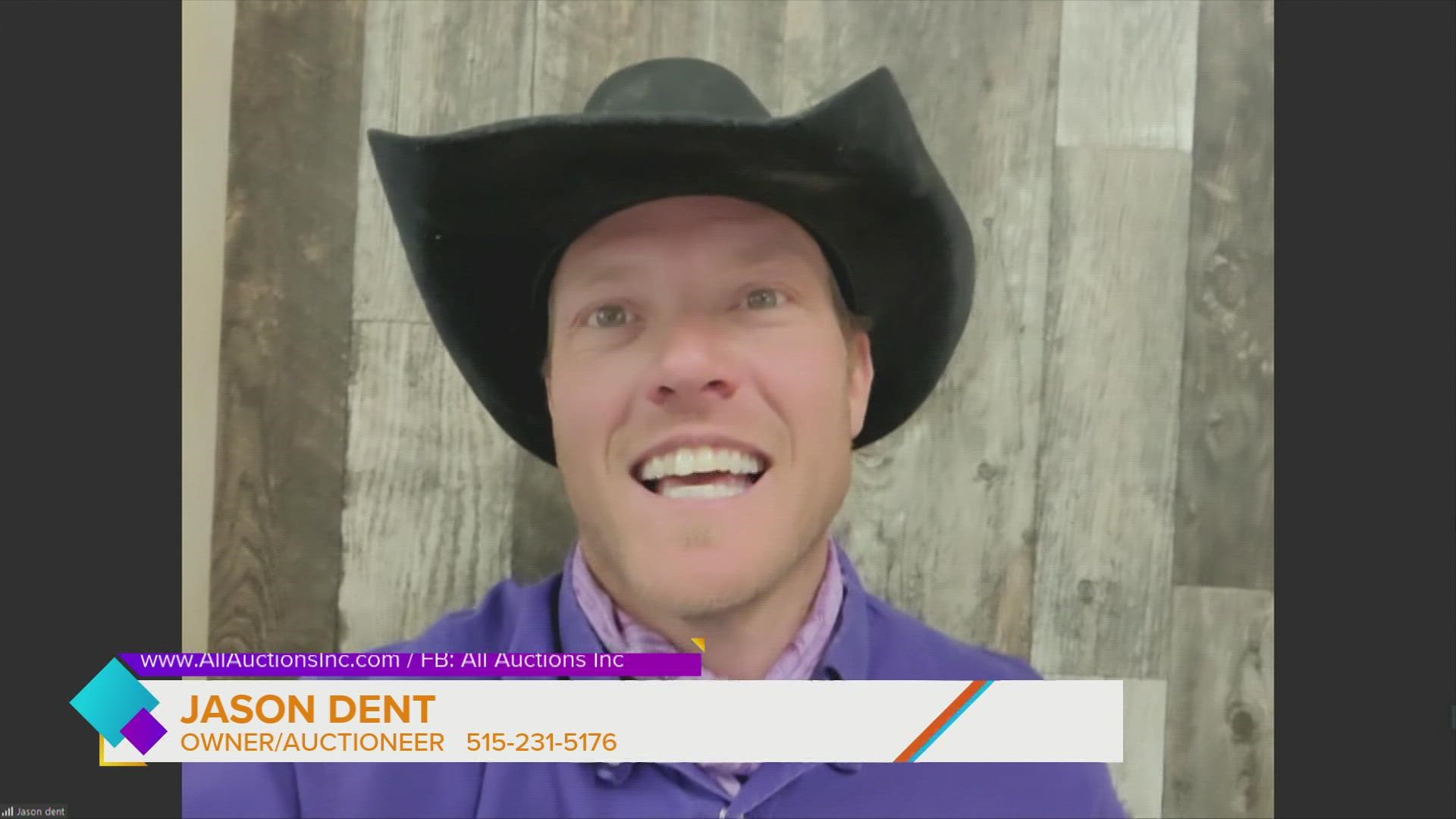 Jason Dent, Owner/Auctioneer-All Auctions Inc talks about HUGE auctions that will be happening the NEXT THREE SATURDAYS (4/30, 5/7 & 5/14) in Iowa. | Paid Content