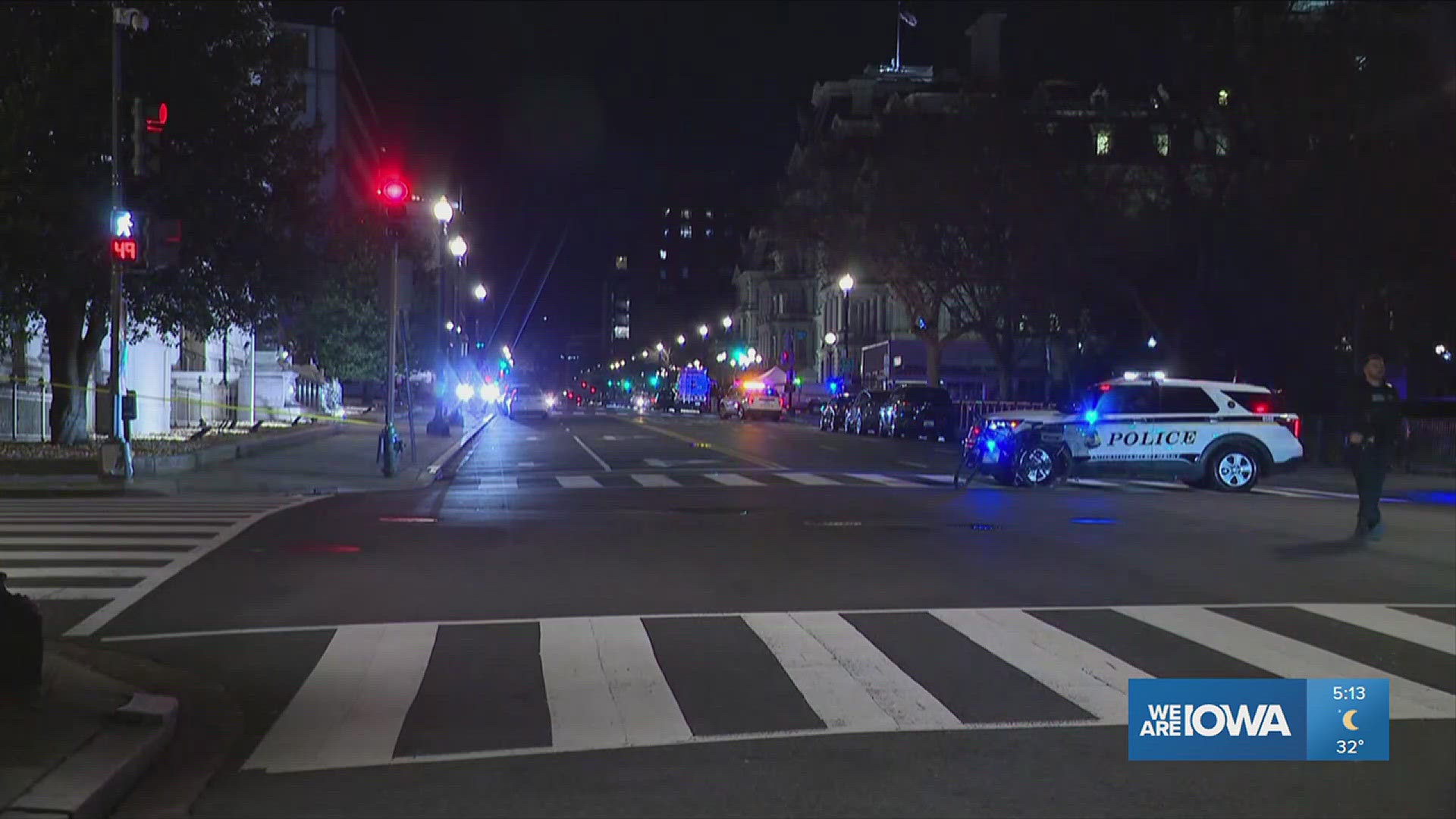 Armed man shot by Secret Service near White House, suspect hospitalized ...
