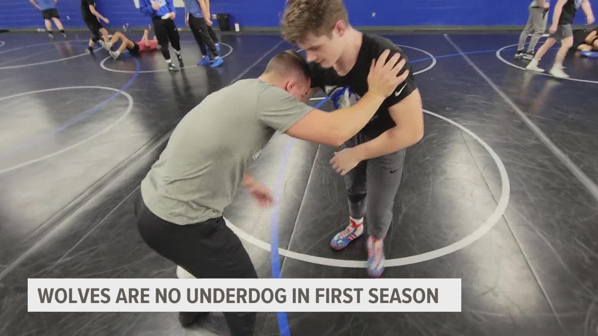 The Waukee Northwest Wolves are in year one as a program, but they already have a foundation built with some top end talent in the wrestling room.