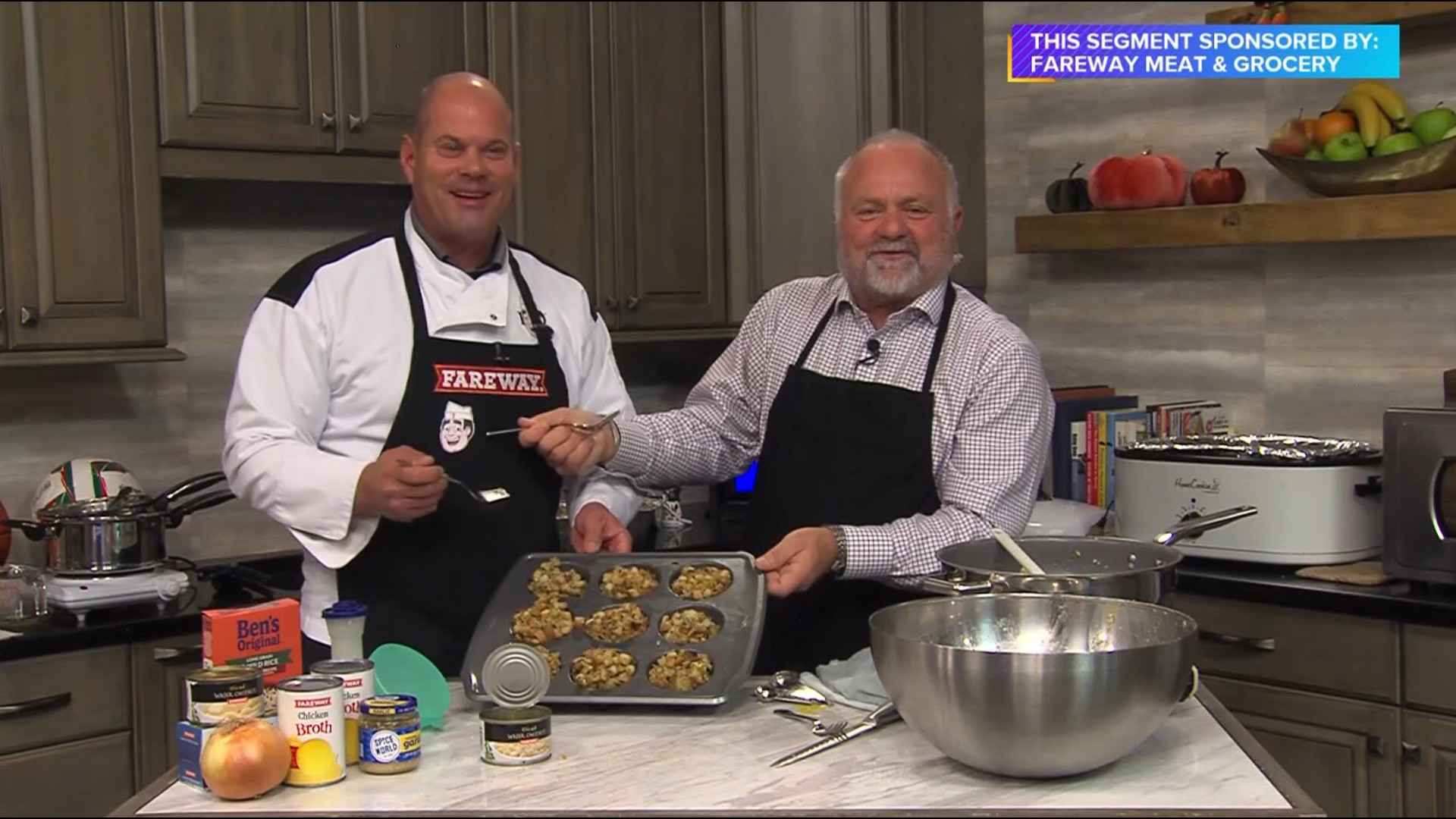 Fareway Meat & Grocery CEO Reynolds Cramer joins Lou as his sous-chef in this Thanksgiving tradition | Paid Content