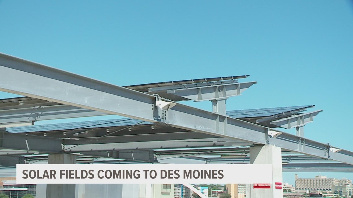 Solar panel fields is coming to Des Moines - Vimarsana News