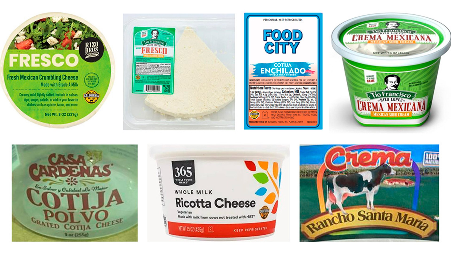 Seven-layer bean dip, chicken enchiladas, cilantro salad dressing and taco kits sold at popular grocery stores are part of the growing recall.