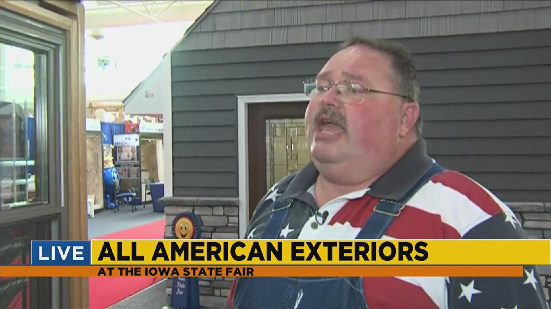 All American Exteriors at the Iowa State Fair - Windows