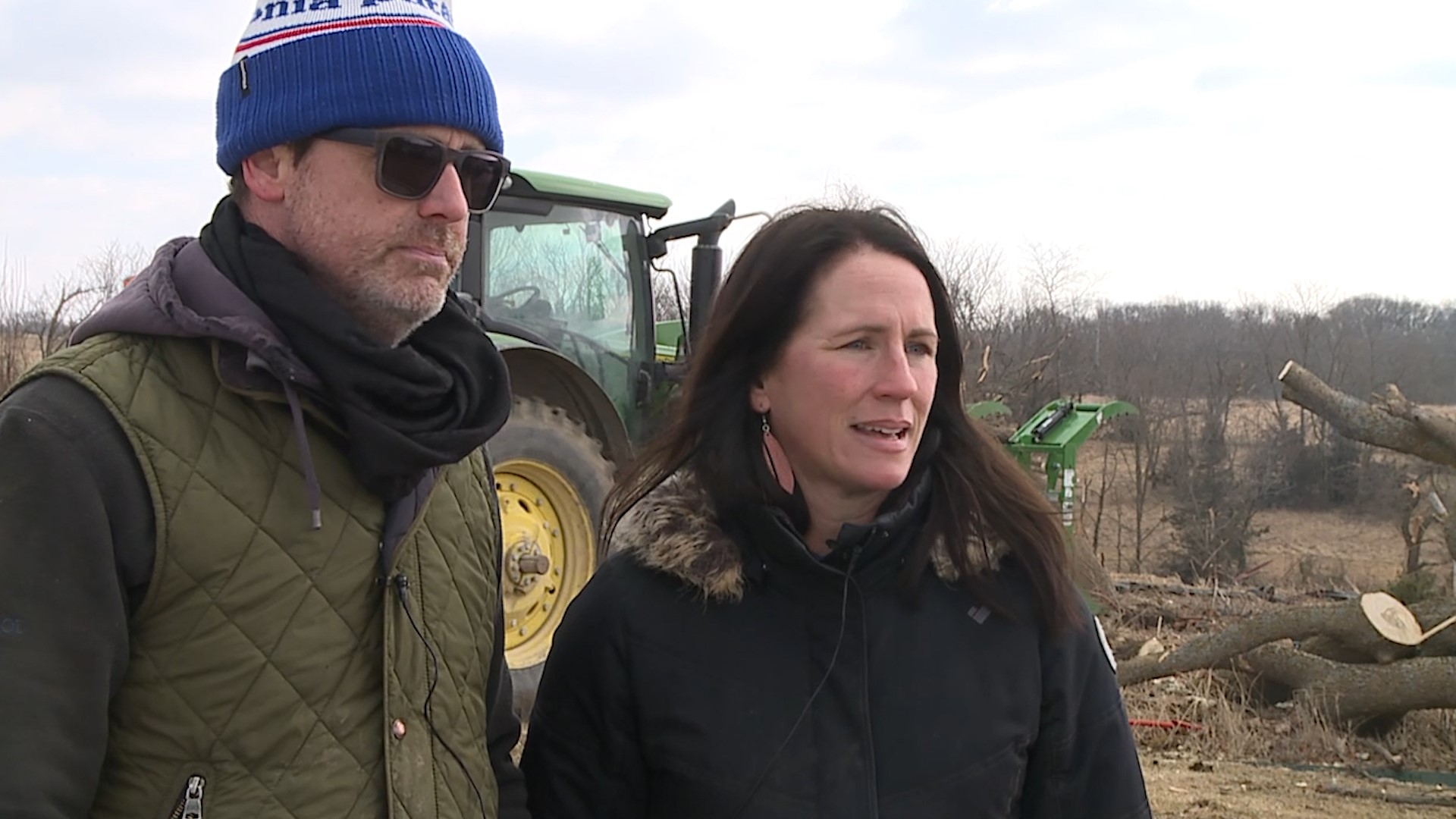 Hear from Adam & Jenn O'Neal, owners of PepperHarrow farm in Winterset, Iowa. The 20-acre farm in Madison County was flattened by a tornado on March 5, 2022.