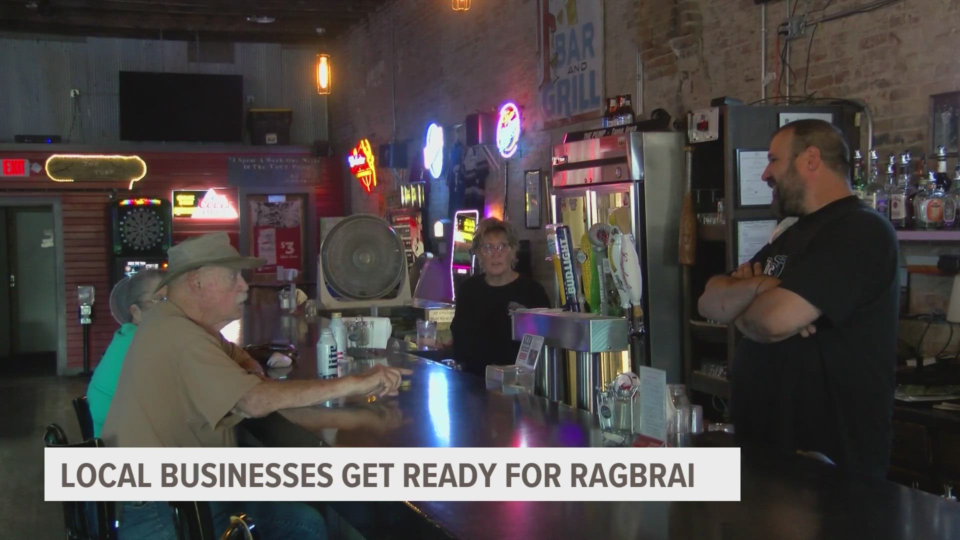 The two towns collectively make up the smallest stop on RAGBRAI's 50th-anniversary ride.