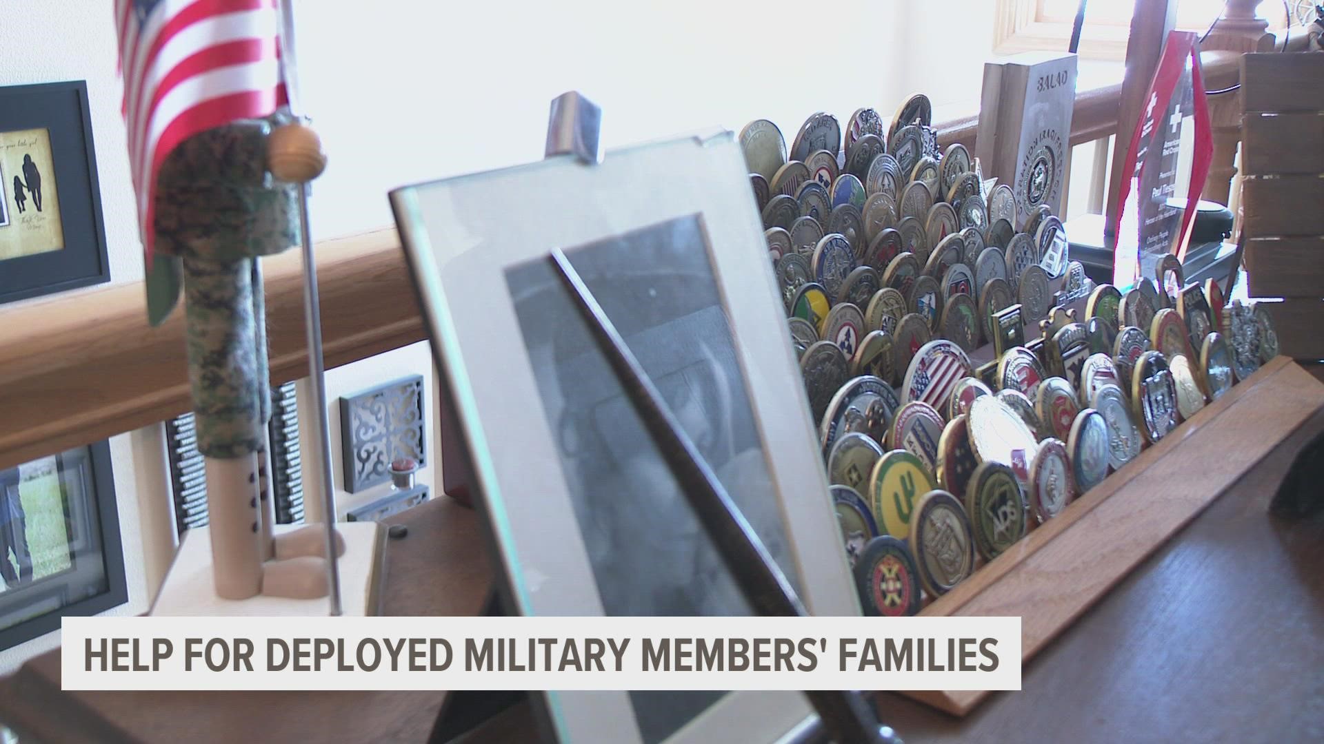 Preparing for the deployment of a loved one can be difficult. An Iowa woman shares what helped her through it.