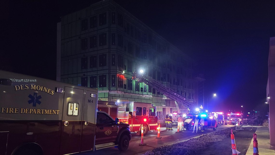 Building development for homeless youth in Des Moines catches fire ...