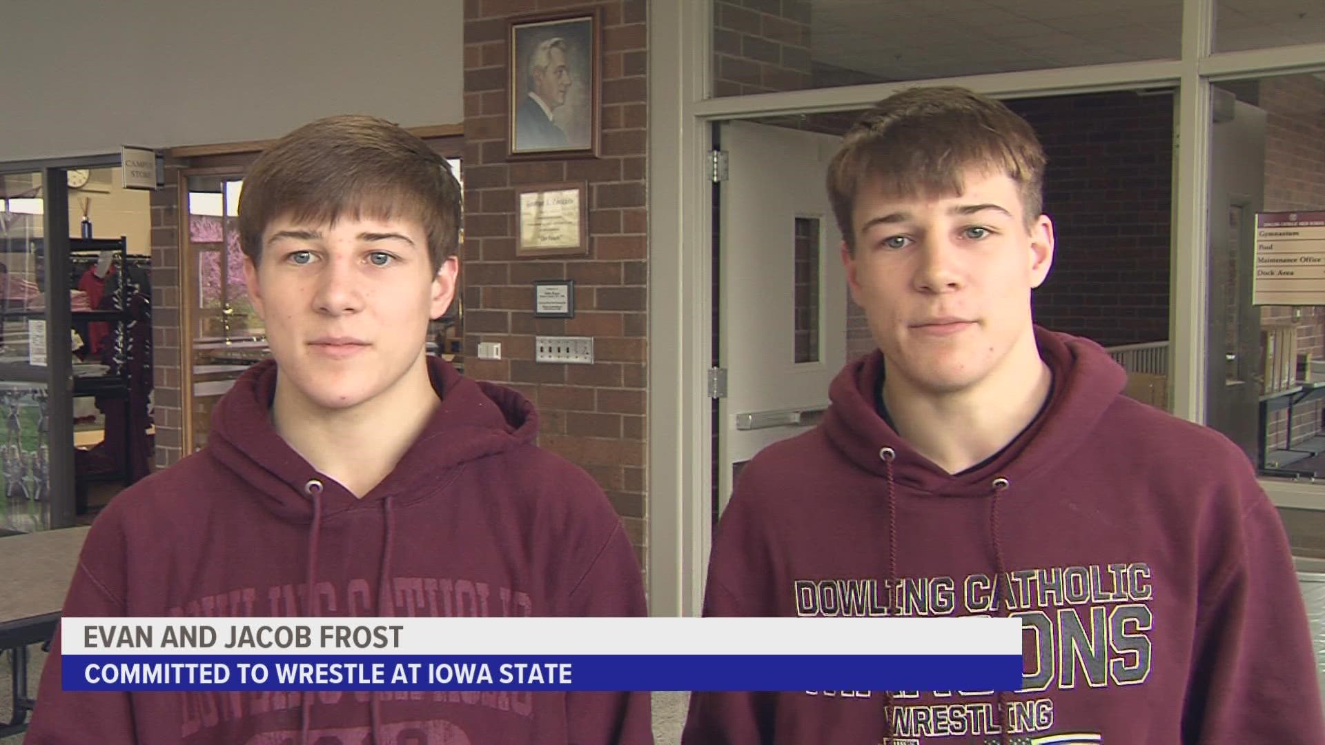It's double the excitement for the Iowa State wrestling program, as they landed two of the top wrestlers in the state.