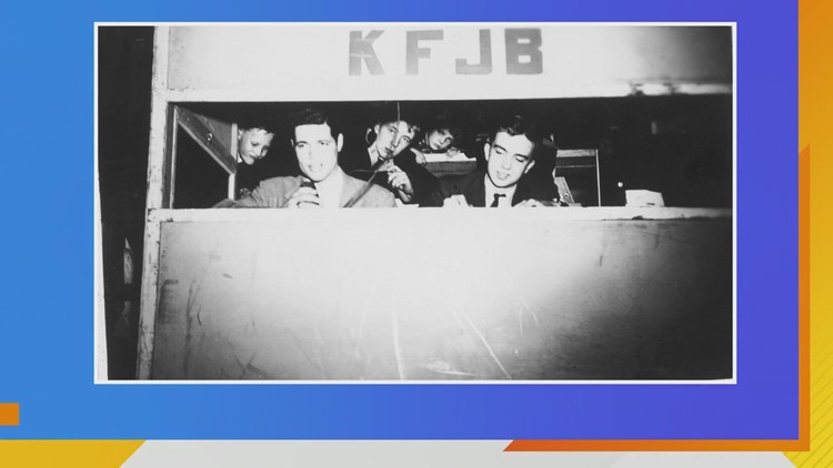 100th Anniversary of FIRST LIVE SPORTS BROADCAST at KFJB Radio in Marshalltown!
