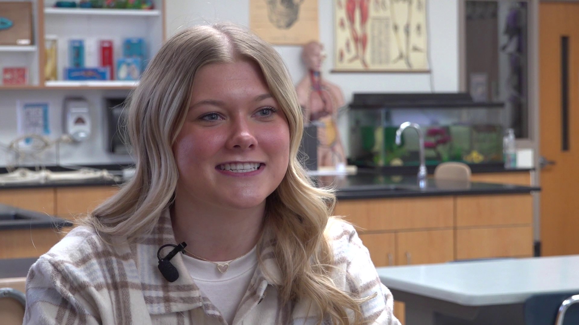 West Central Valley High School's Taylor Ommen is bringing her research to a national stage.