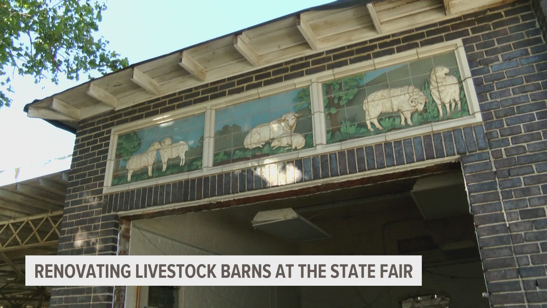 The Iowa State Fair will renovate all of its livestock barns over the next several years, and will cost a total of $25 million.
