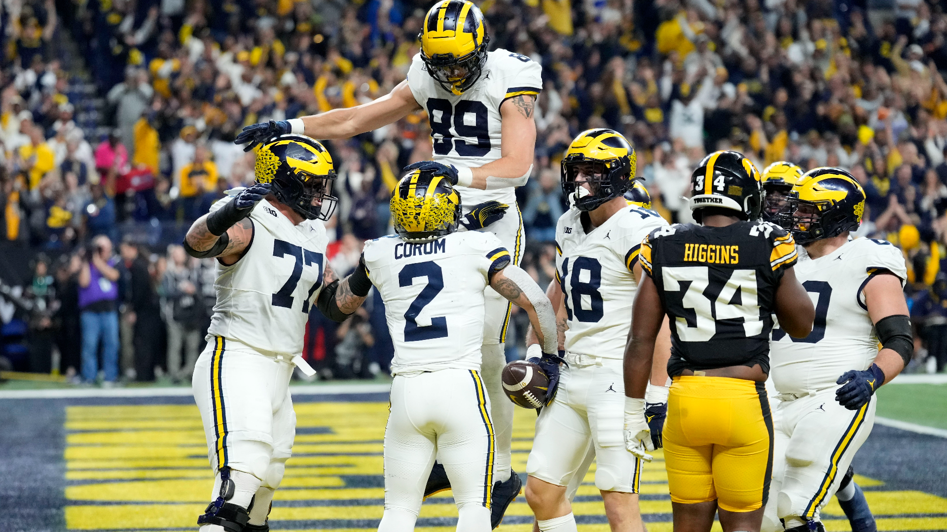 Michigan closed it out with three field goals, the final one being a 50-yarder from James Turner to set a title-game record.
