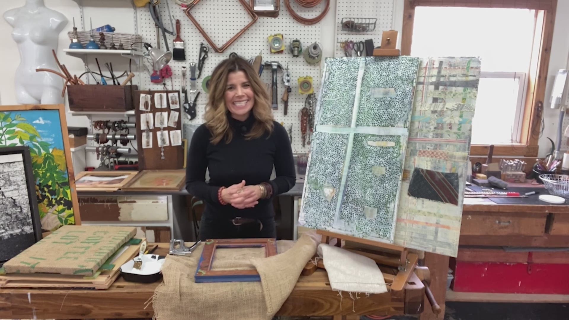 Low on art supplies but still wanting to get creative? Michele Brown has you covered.