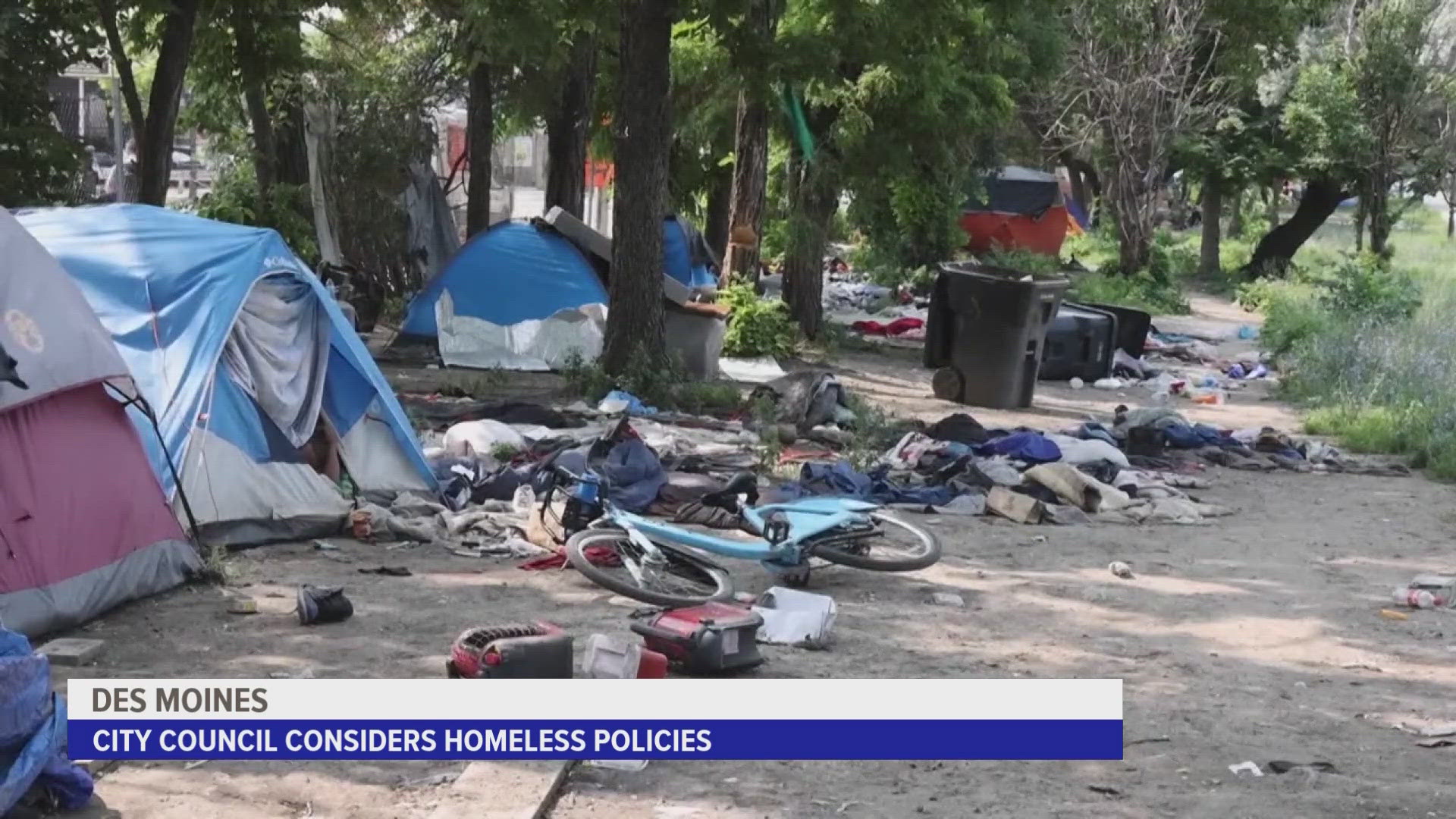 The council discussed seven directives it would like to see addressed before the camping ban takes effect.