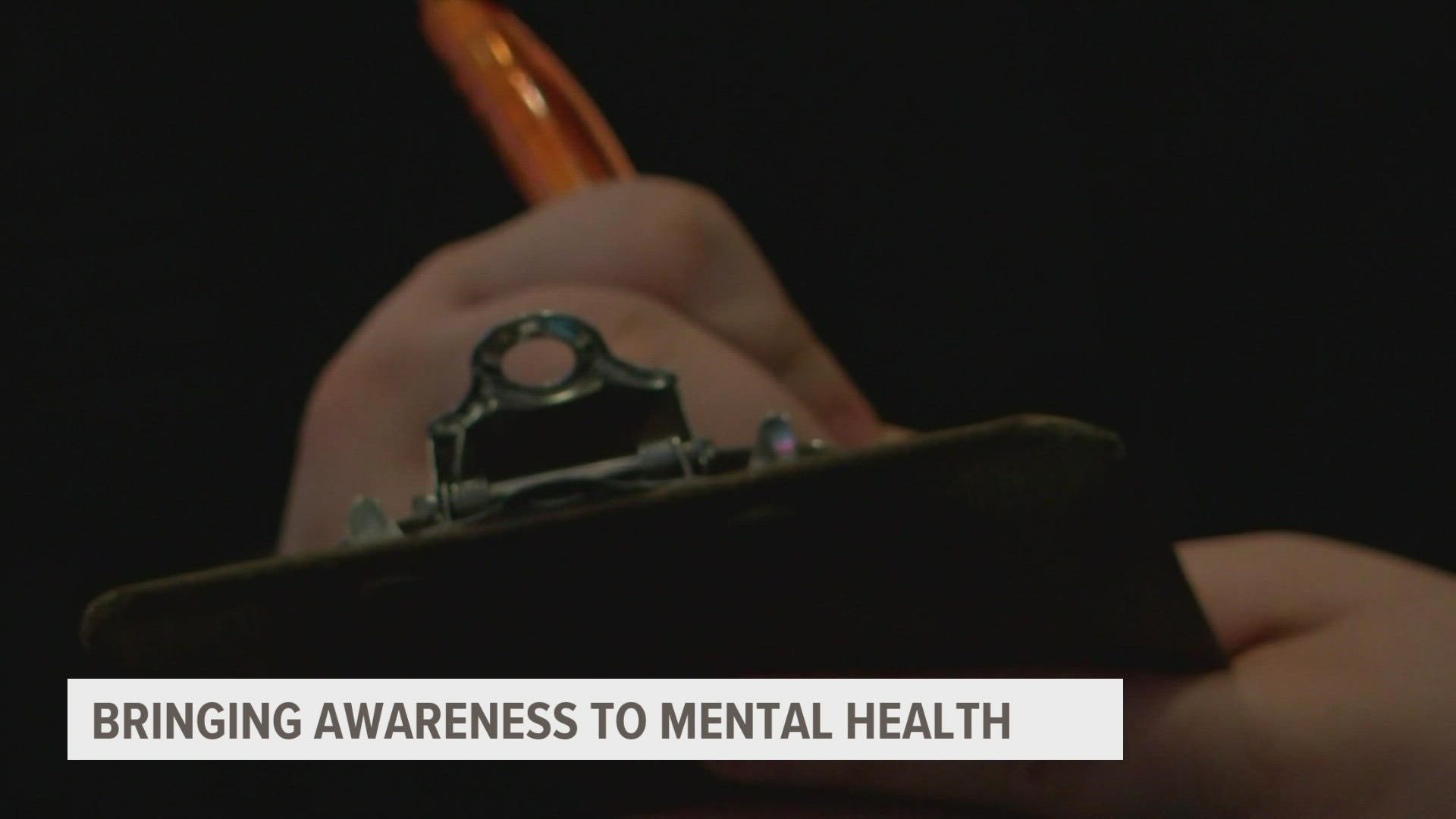 The week of October 3 - October 9 is  Mental Illness Awareness Week. CEO for Heart of Iowa Community Services said it's a time to shed light on a serious topic.