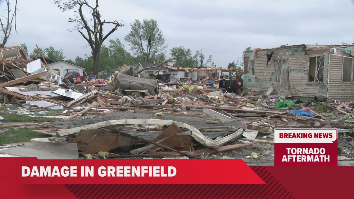 Aftermath of tornado damage in Greenfield, Iowa | weareiowa.com