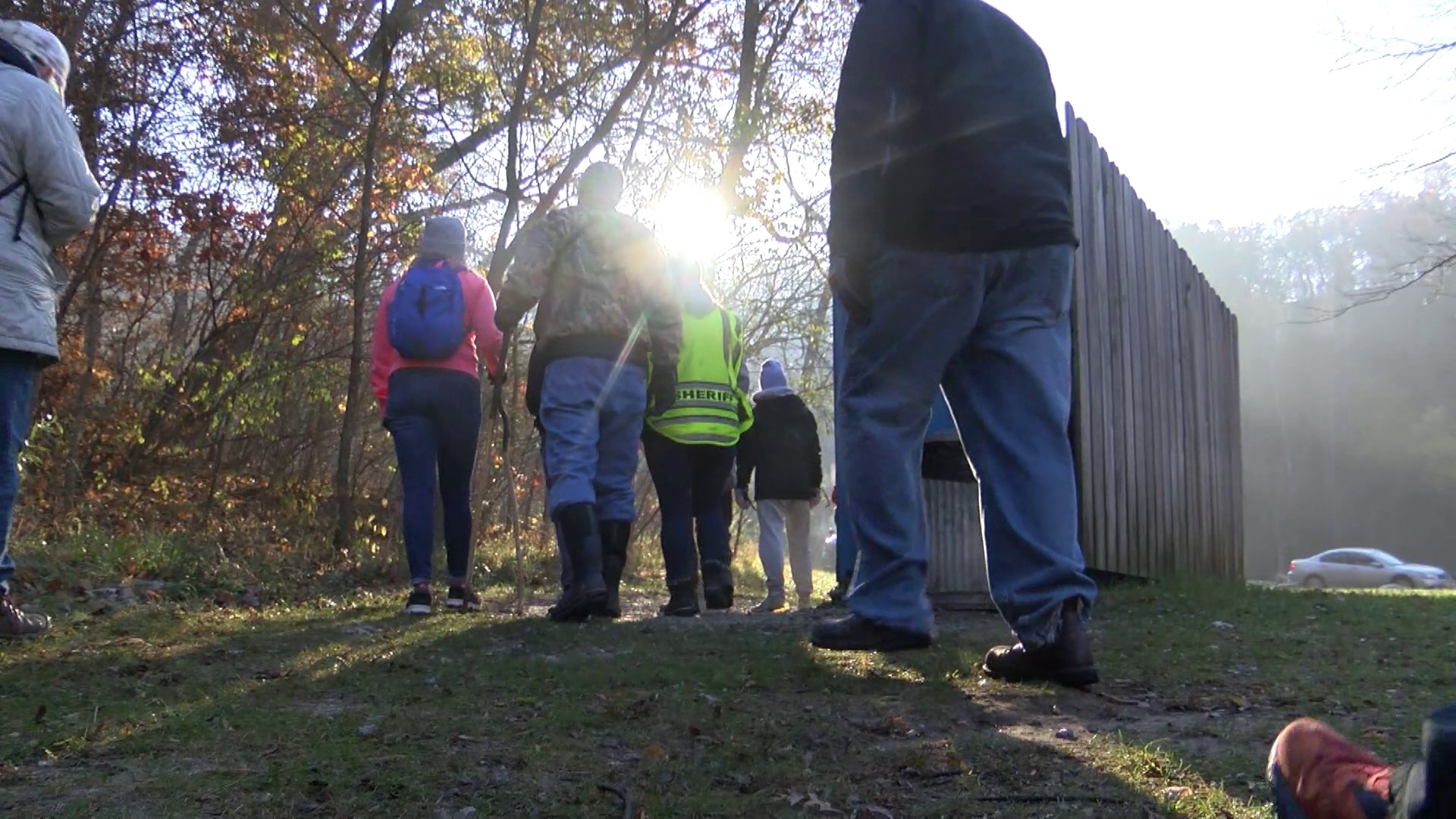 More than 100 Iowans arrived at Ledges State Park Saturday to explore the expansive area and continue the seven-year search for Jesse Leopold.