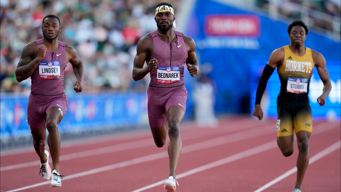 2024 Paris Olympics Kenny Bednarek qualifies for second race