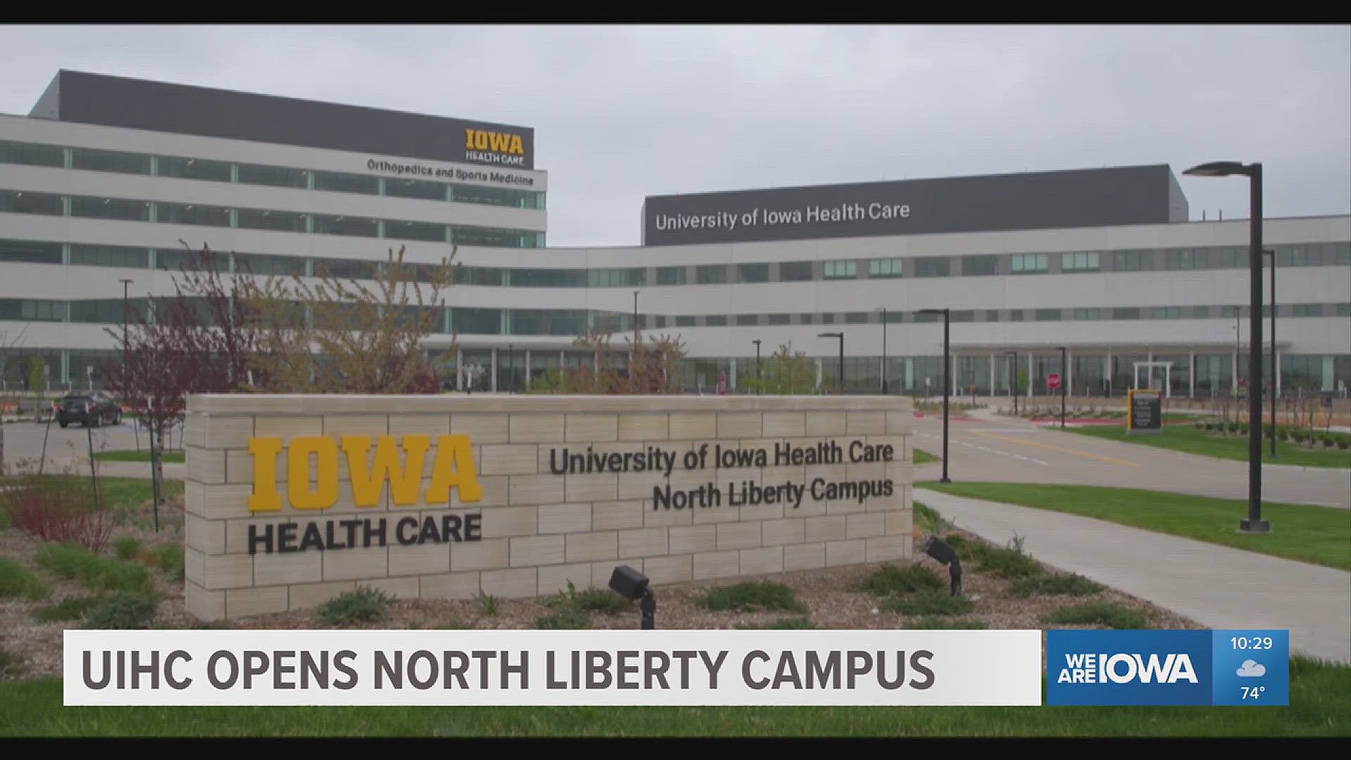 Crews developed the 470,000 square foot campus over the past 2 years.