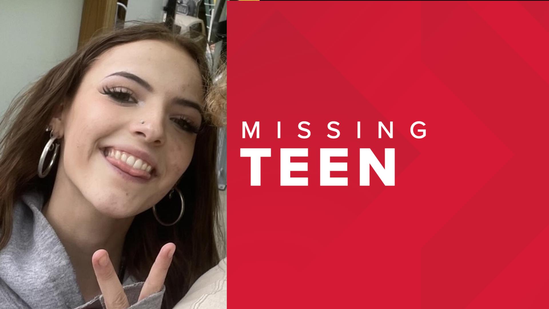 14-year-old Kiley Sporer is reported to be missing without her needed medication.