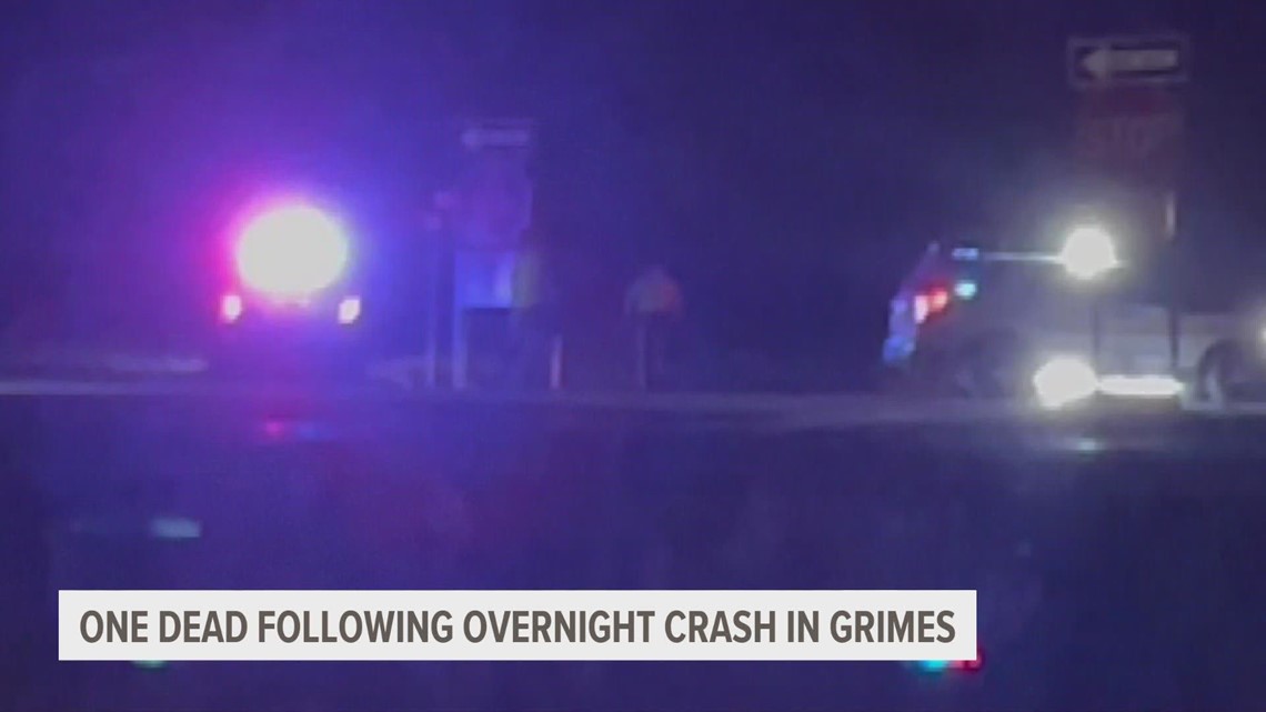 1 dead following Tuesday night crash in Grimes, Polk County Sheriff's