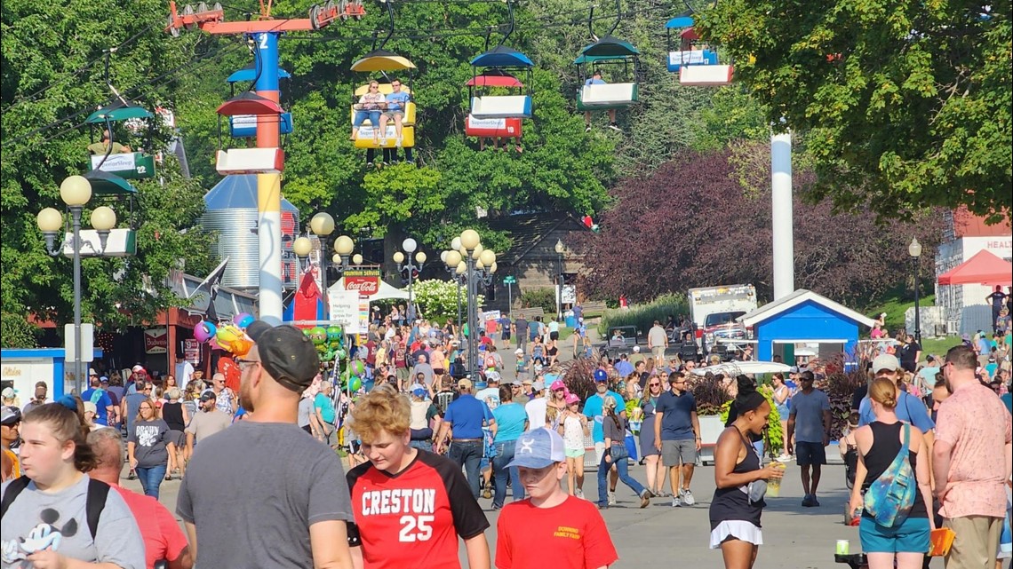 2023 Iowa State Fair Heroes' Day, August 10 recap, video