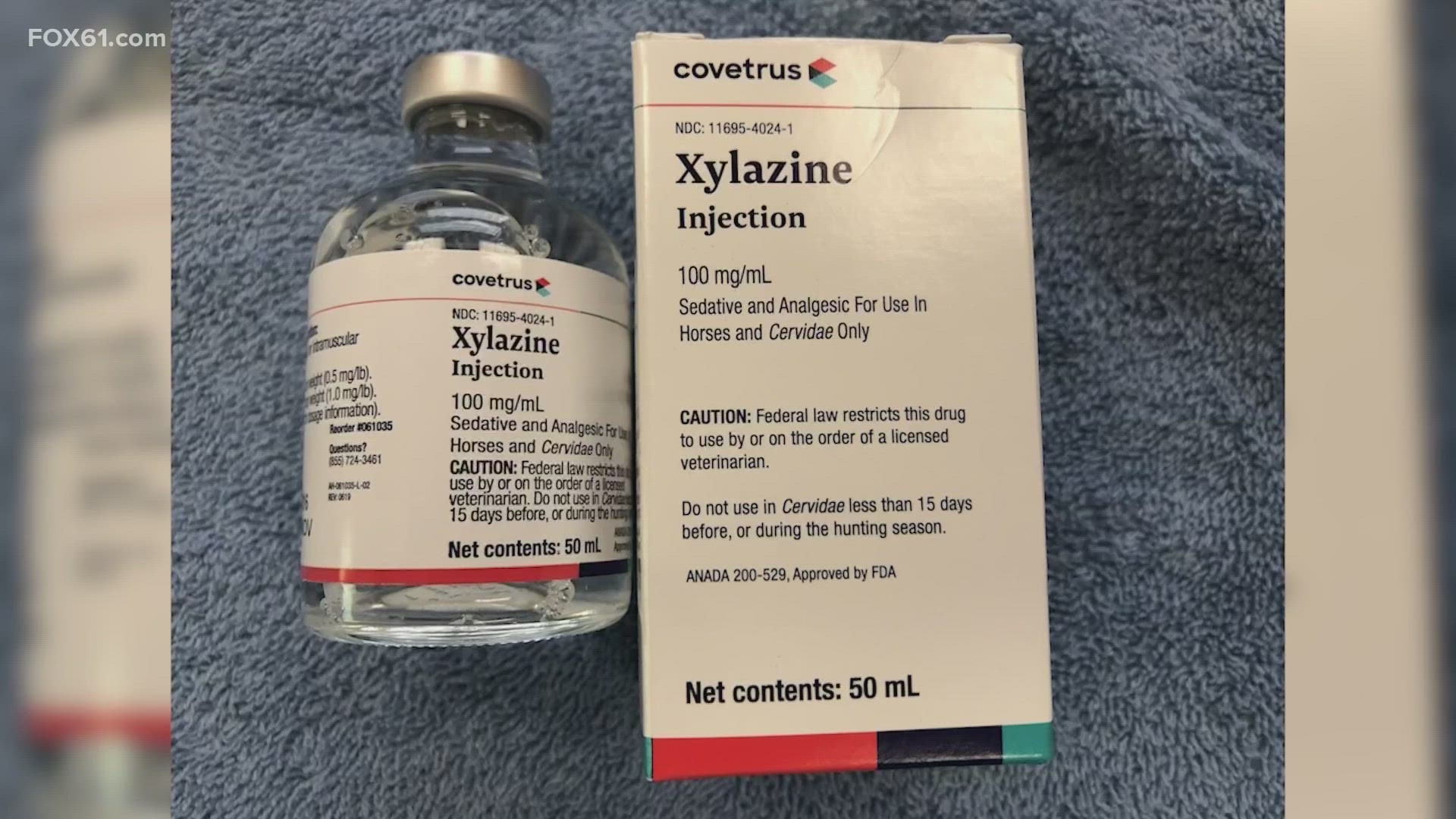 The CDC says xylazine's presence is growing throughout the country. In 2015, the tranquilizer was involved in less than 1% of overdoses. In 2020, that jumped to 7%.