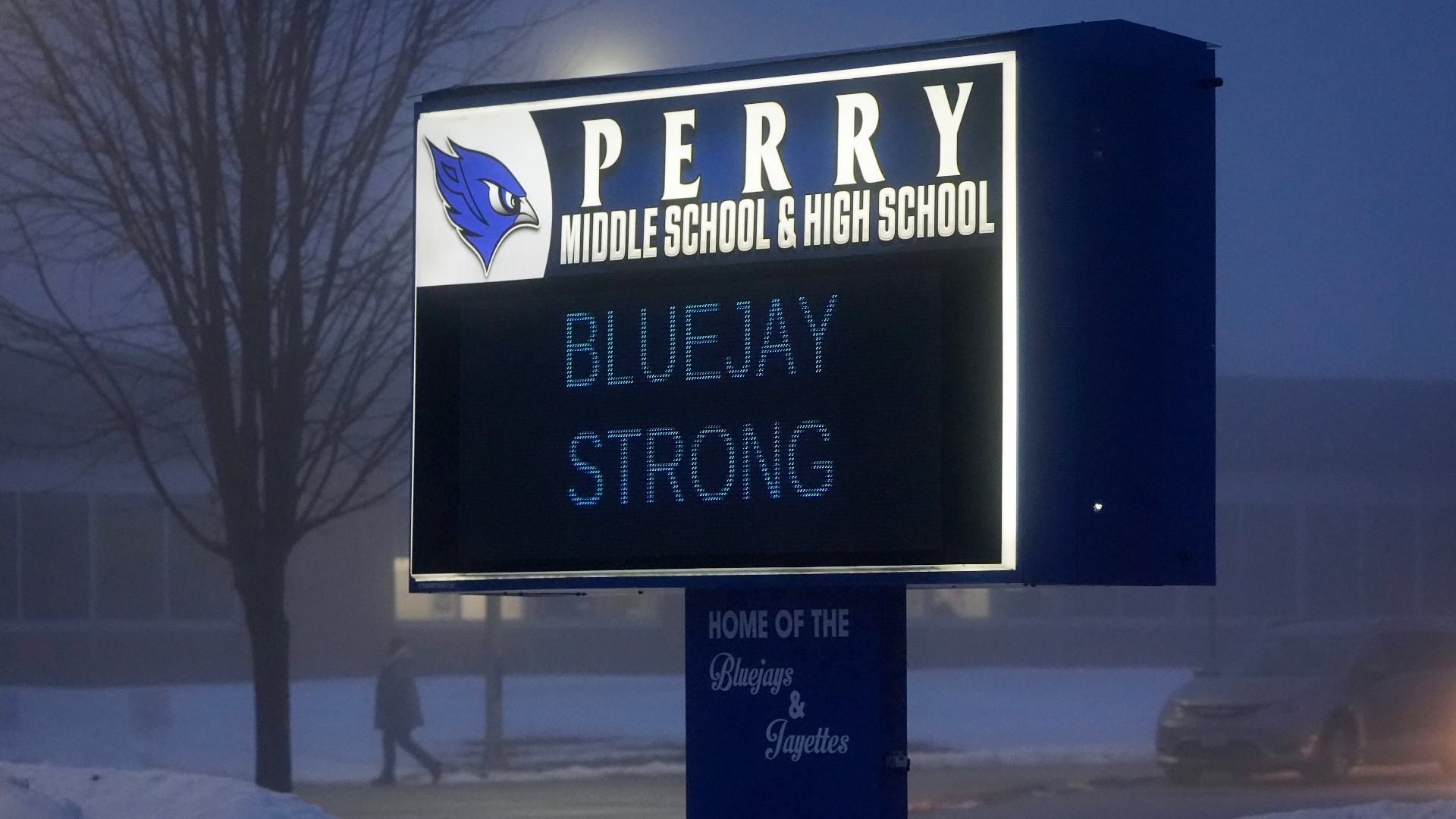 The high school is the final set of students returning to Perry, Iowa classrooms following a deadly school shooting on Jan. 4, 2024.