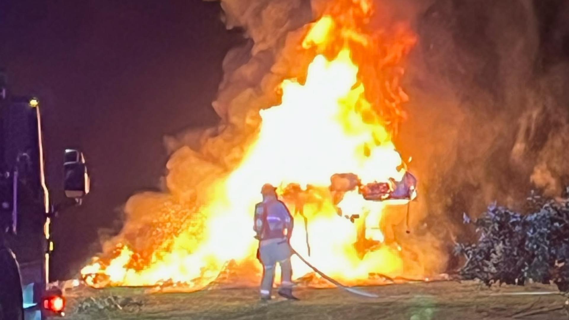 Fire crews bring Boone camper fire under control before it spreads to ...