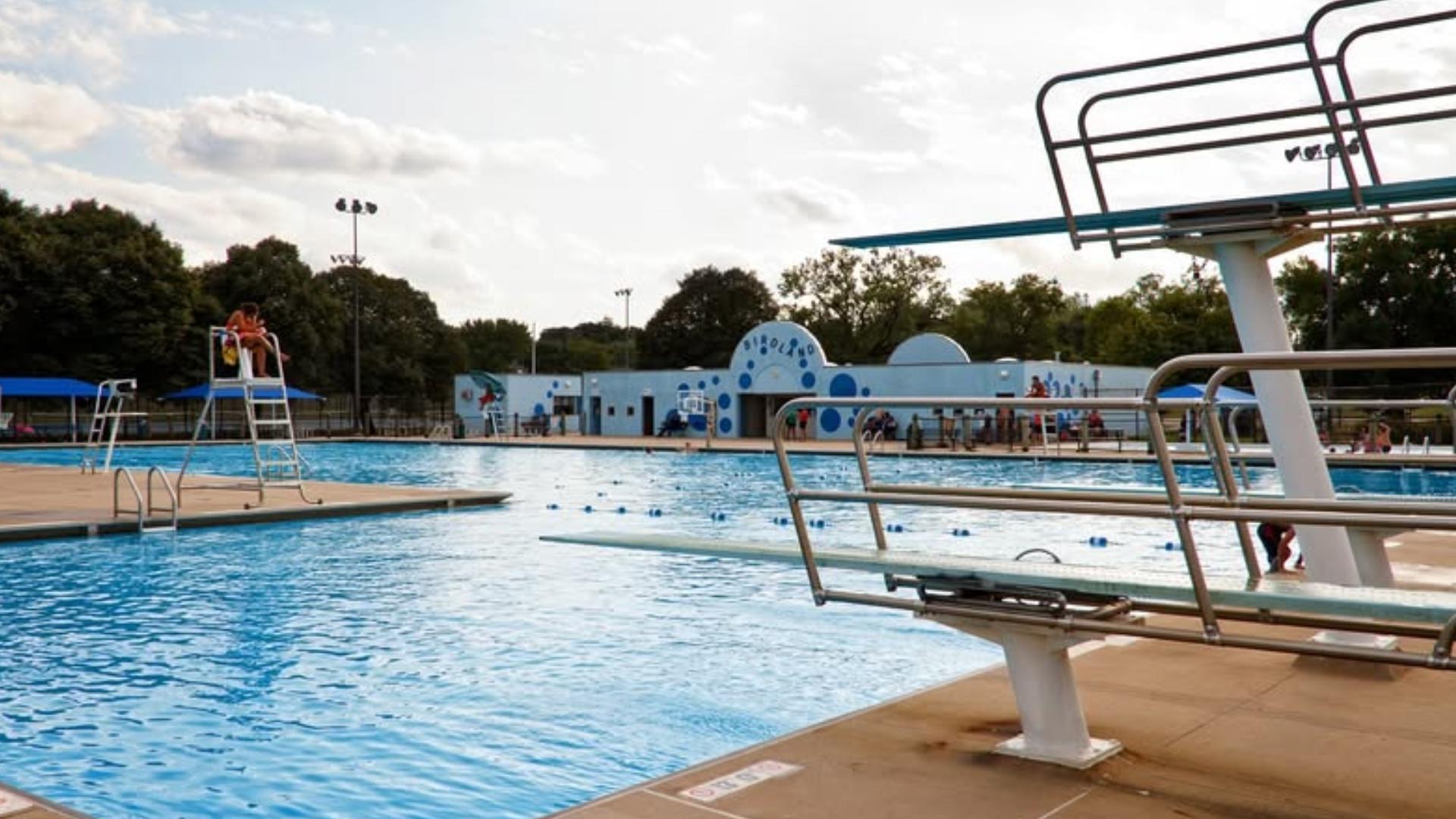 While the pool is expected to open in July, there is no confirmed date.
