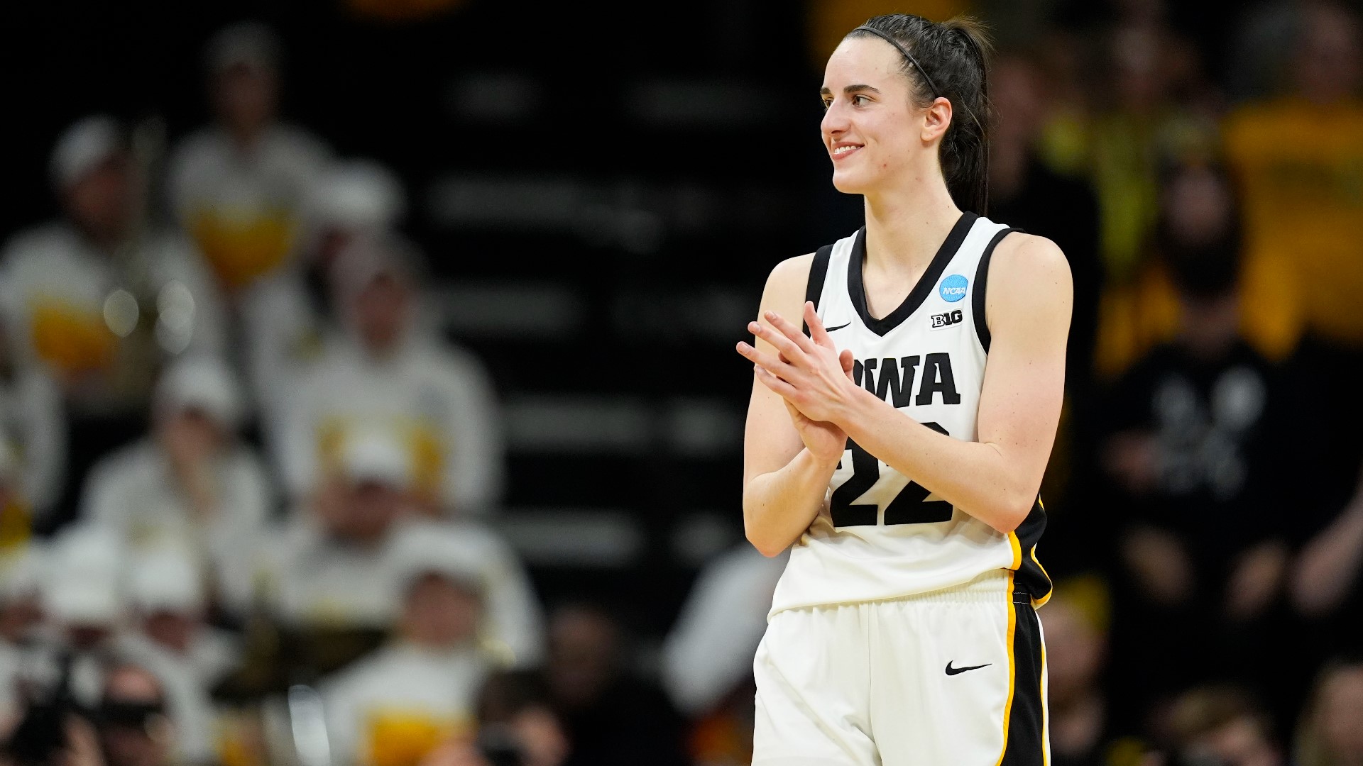 Caitlin Clark won the John R. Wooden Award for the second straight year as the nation’s top women’s college basketball player on Tuesday.